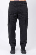 Stone Island, Mens Pants, Black V0029, Mens Trousers, Side Pockets, Welt Pockets, Snap Closure Pockets, Compass Badge, Logo-patch, Signature Side Badge, Elasticated Ankle Cuffs, Elasticated Waistband, Side Pockets, Back Pockets, Front Portrait. 