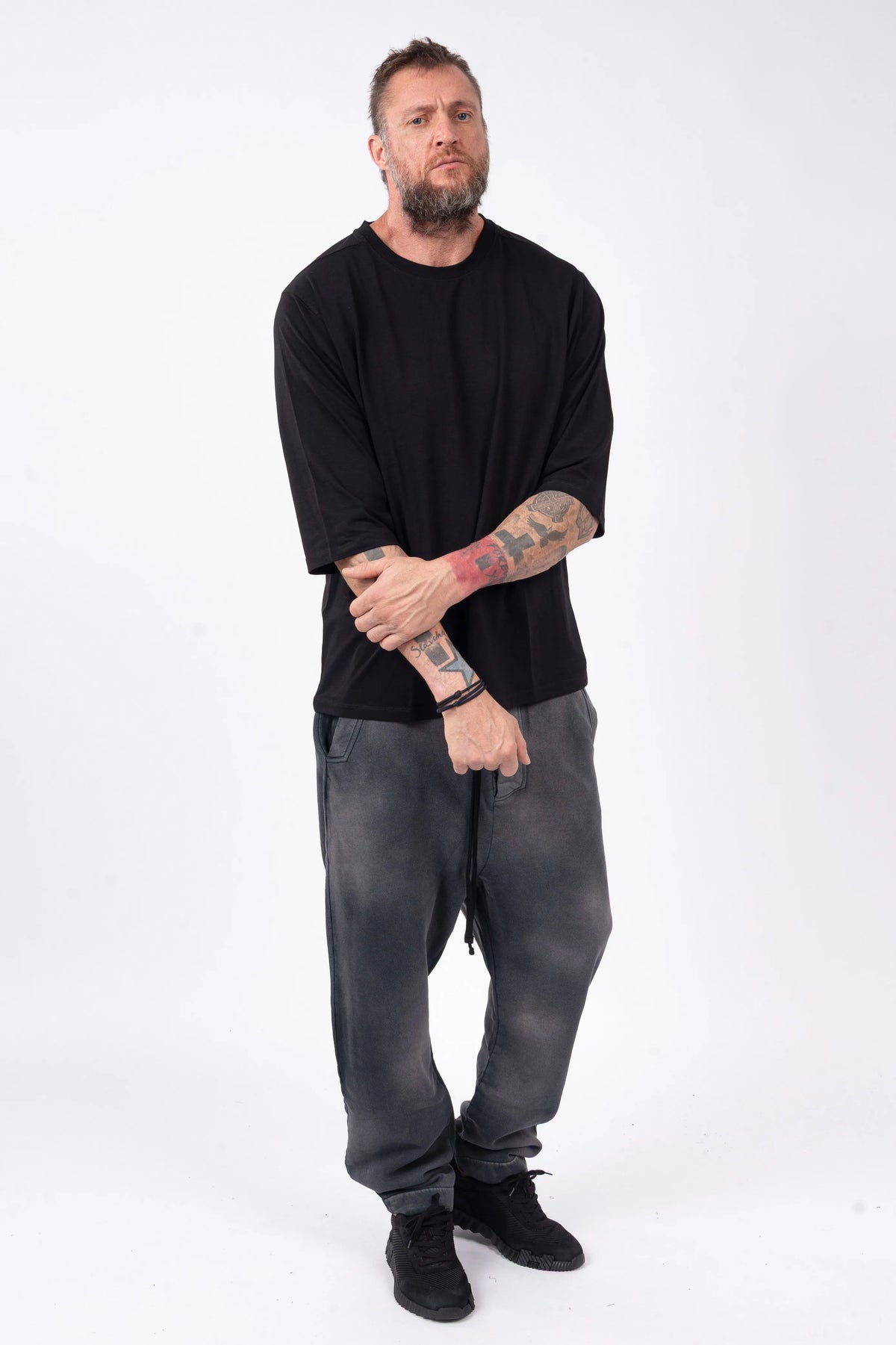 Thom Krom - Printed Round Neck T-Shirt