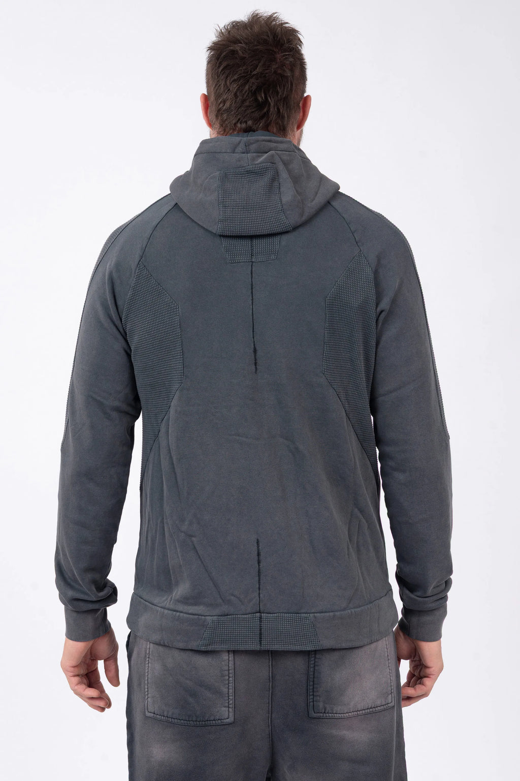 Thom Krom - Hooded Zip Jacket High Neck