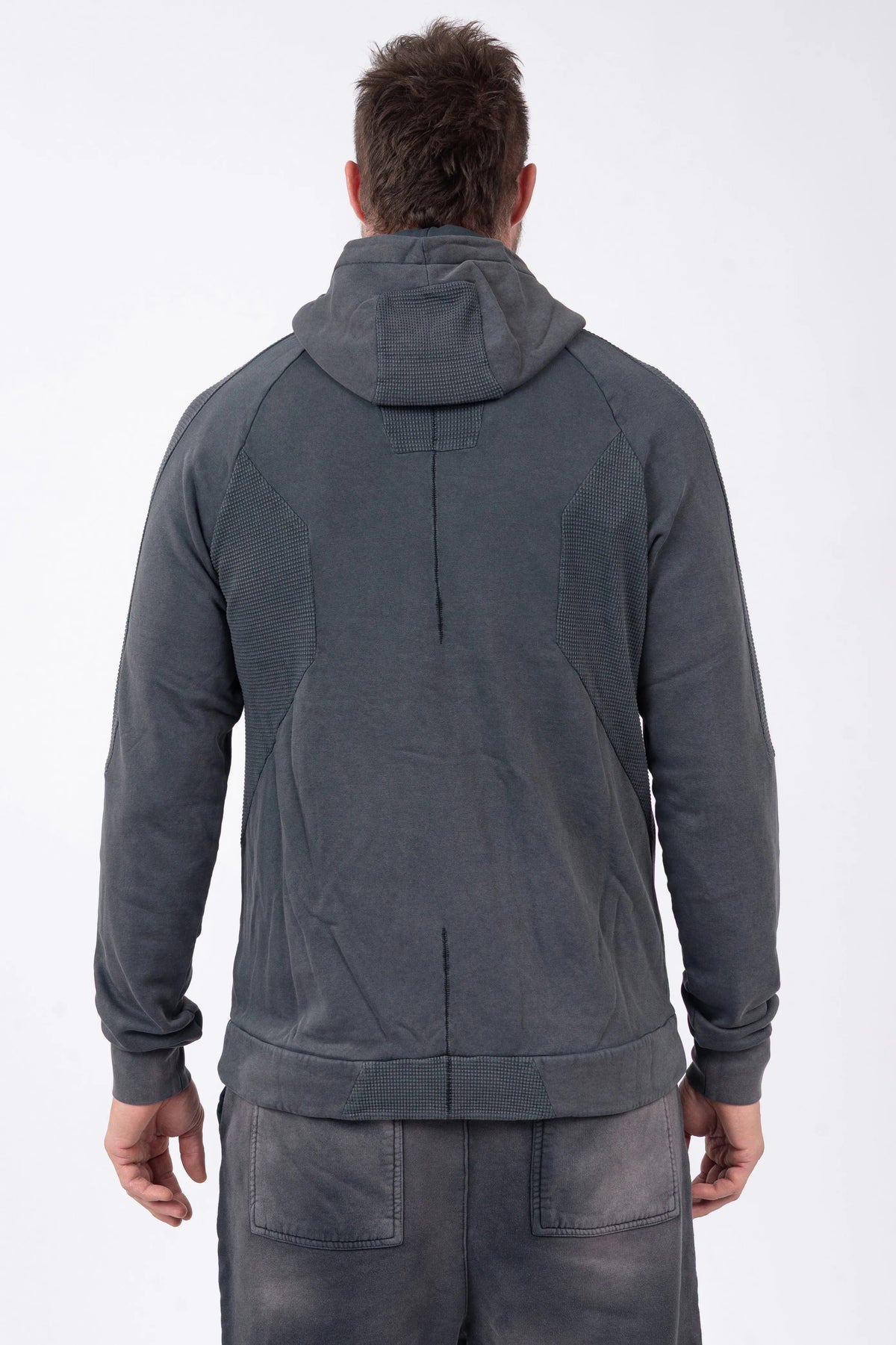 Thom Krom - Hooded Zip Jacket High Neck