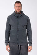 Thom Krom - Hooded Zip Jacket High Neck