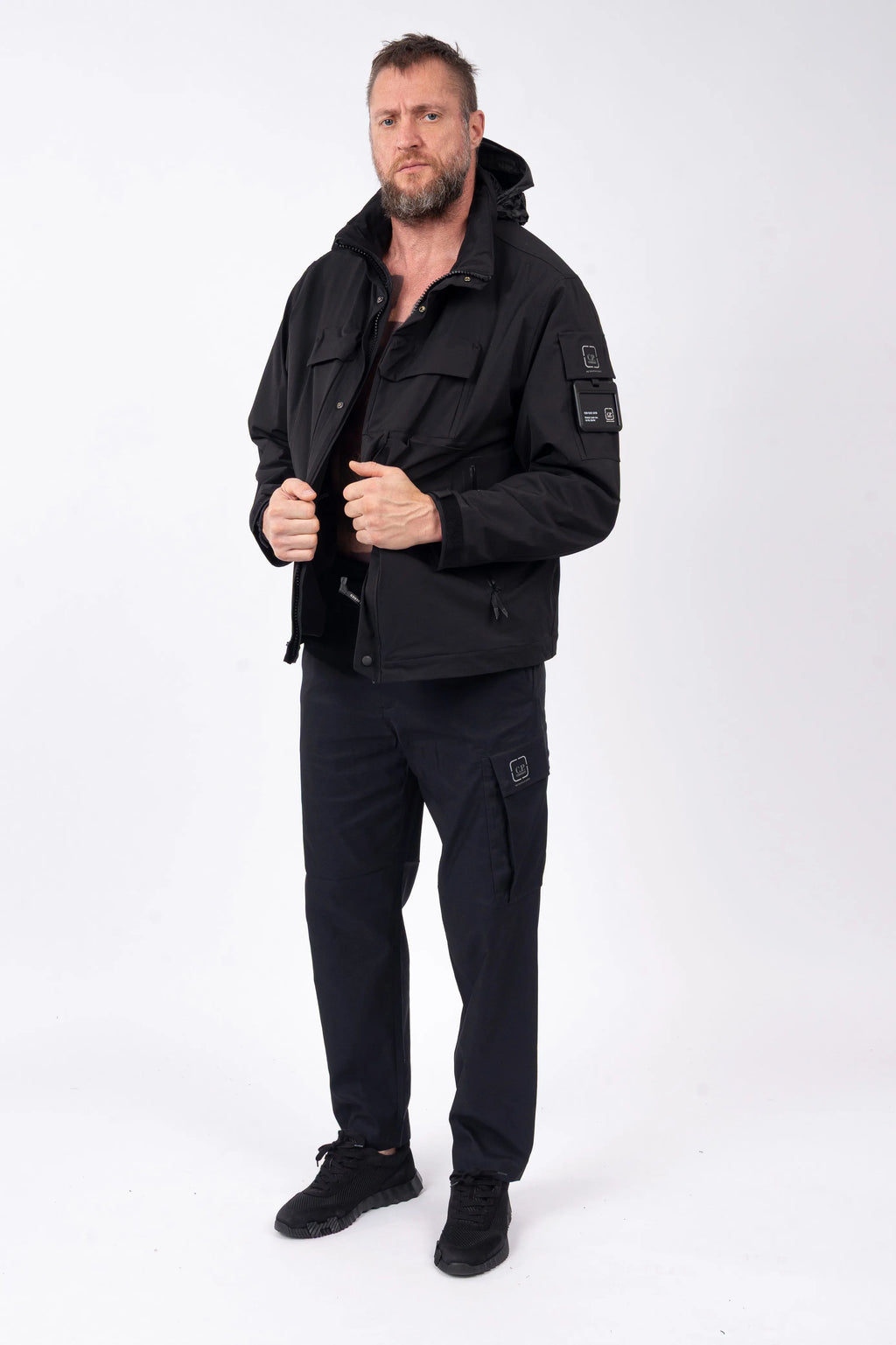 C.P. Company Metropolis Series -  Micro-Tek Hooded Jacket
