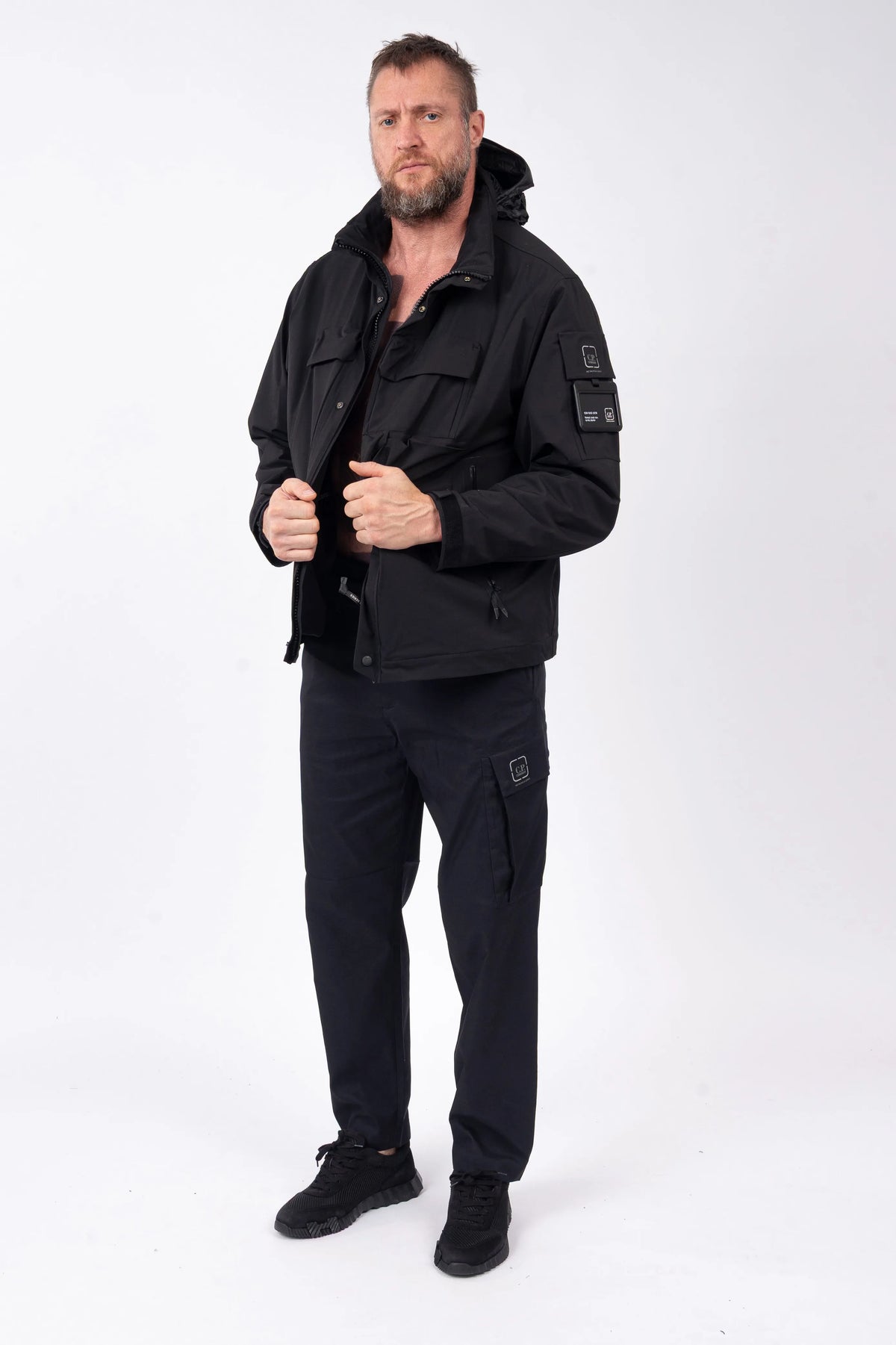 C.P. Company Metropolis Series -  Micro-Tek Hooded Jacket