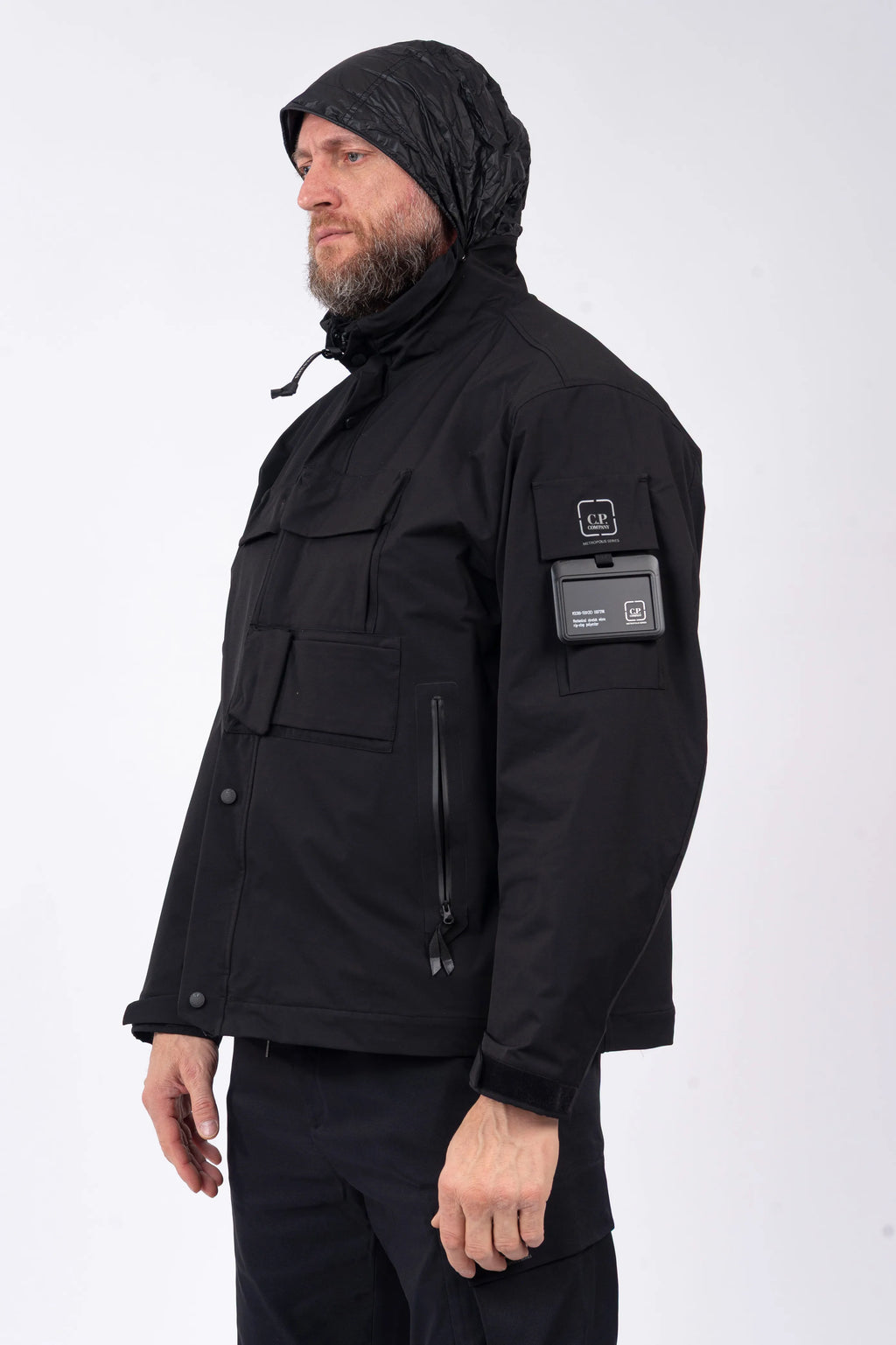 C.P. Company Metropolis Series -  Micro-Tek Hooded Jacket