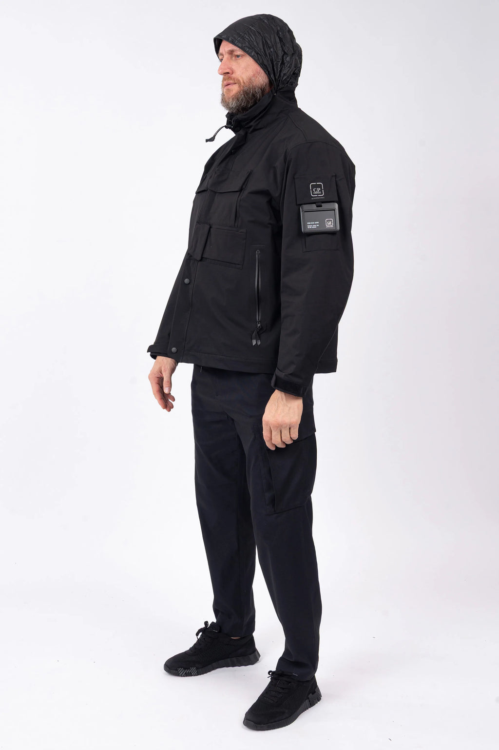 C.P. Company Metropolis Series -  Micro-Tek Hooded Jacket