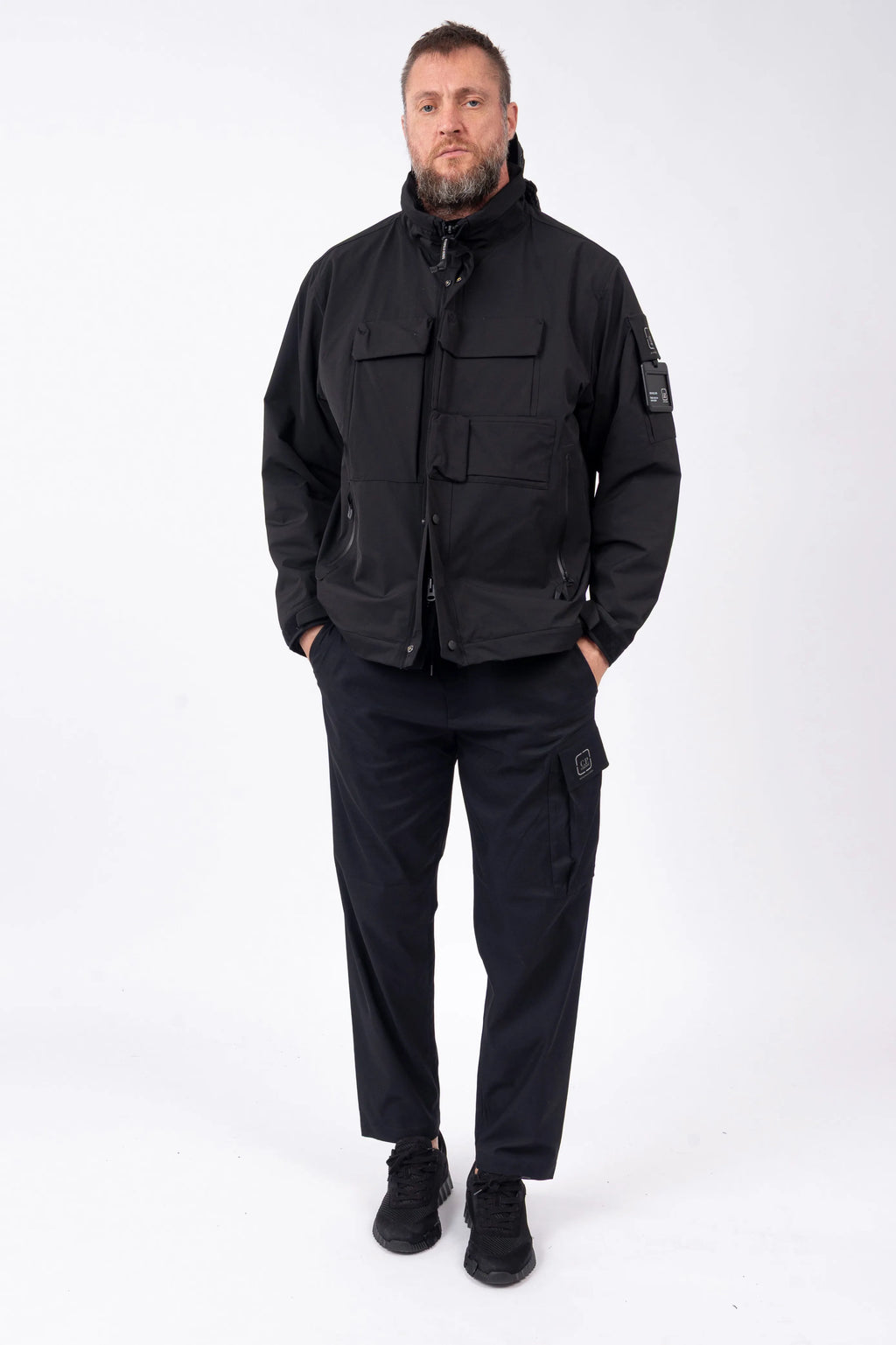 C.P. Company Metropolis Series -  Micro-Tek Hooded Jacket