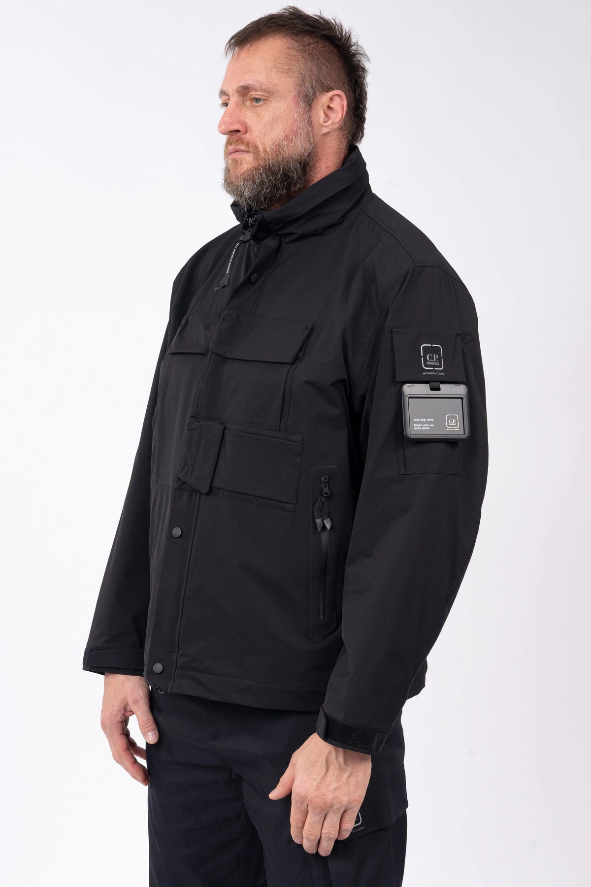 C.P. Company Metropolis Series -  Micro-Tek Hooded Jacket